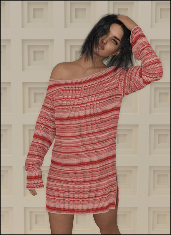 dForce - Jump Dress for G8F dForce - Jump Dress for G8F