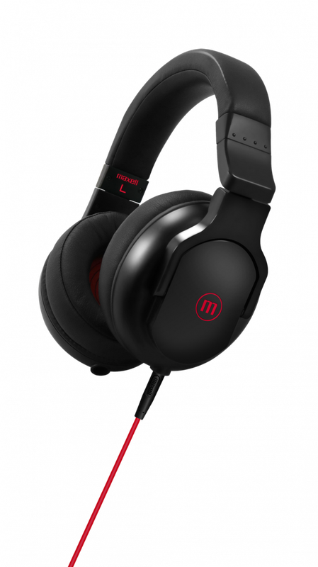 Audífonos Maxell DJ PRO con su diseño robusto y profesional.