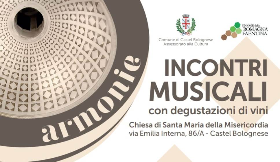 Da Domenica 26 gennaio la rassegna di incontri musicali “Armonie 2025” presso la Ex Chiesa di Santa Maria della Misericordia Da Domenica 26 gennaio la rassegna di incontri musicali “Armonie 2025” presso la Ex Chiesa di Santa Maria della Misericordia