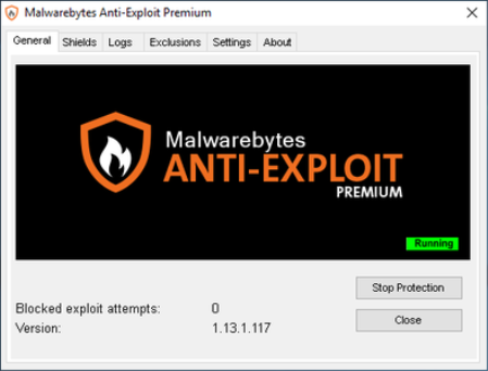 Malwarebytes Anti-Exploit Premium 1.13.1.400 Beta Malwarebytes Anti-Exploit Premium 1.13.1.400 Beta