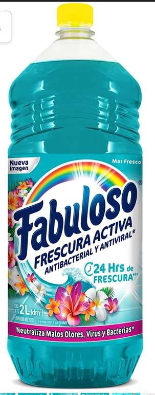 Amazon: Fabuloso, Frescura Activa 2L | Planea y Ahorra, envío gratis con Prime 
