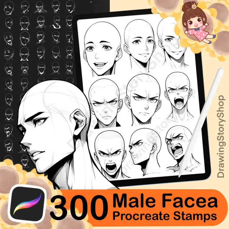 Male Faces