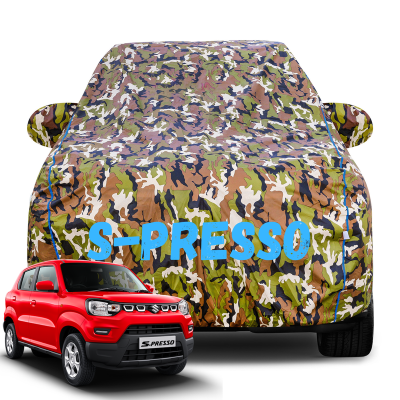 S Presso Army Car Cover