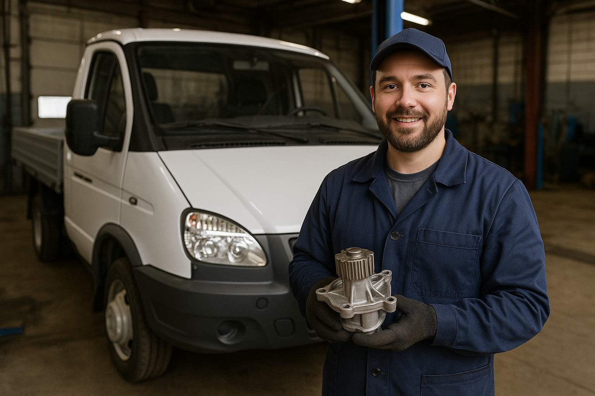 система охлаждения газель