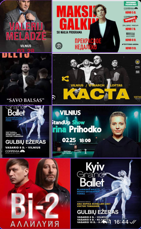 Lentvario marginalas Valdas Bartkevičius reklamuoja Meladzės ir Galkino koncertus