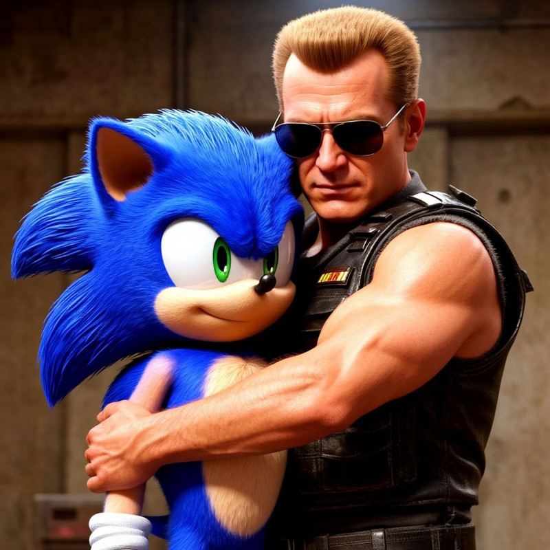 дюк и соник шедеврум