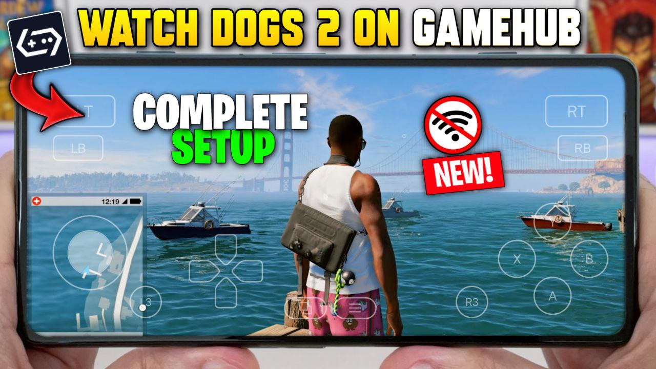 Watch Dogs 2 Mobile Gameplay Action Scene