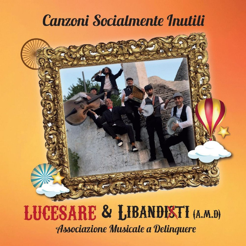 Lucesare - Canzoni socialmente inutili (Canzoni in dialetto pugliese) [Album] (2016) .mp3 -320 Kbps