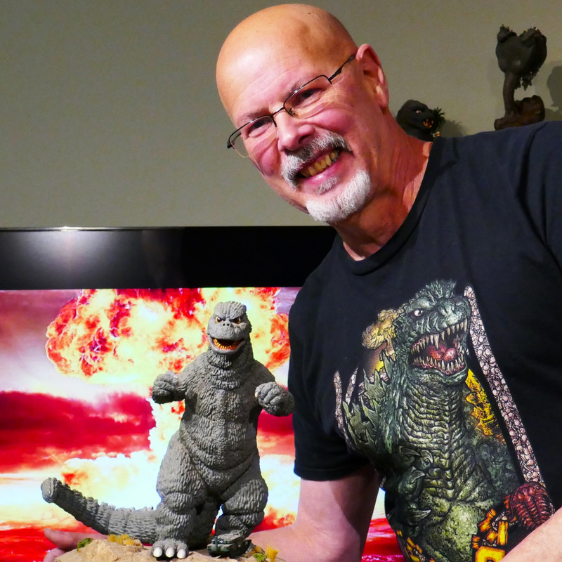 Resin Chef Godzilla 73 and Me