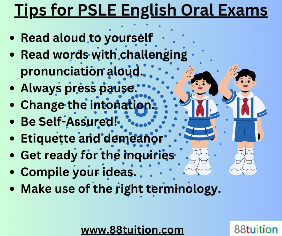 Tips for PSLE English Oral Exams