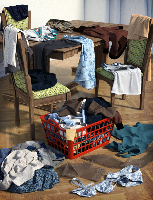 Messy Laundry Mega Set (reupload)