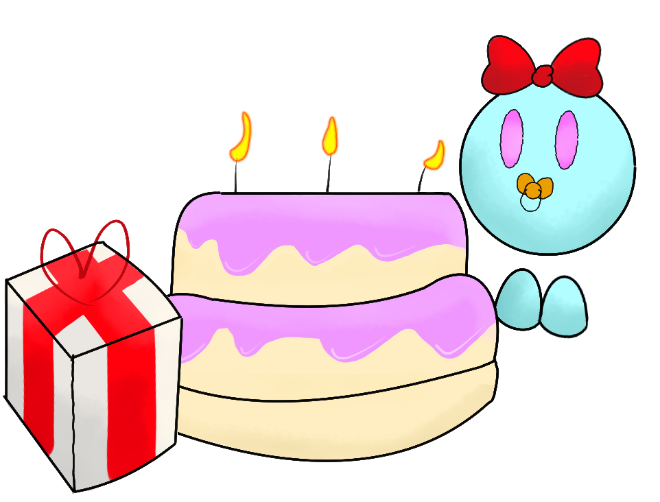 Dessine 3 Emoji Bébé Cadeau Gateau
