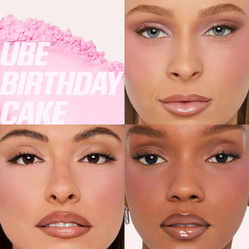 Hudabeauty Easy Bake Loose & Baking Setting Powder shade: UBE Birthday Cake - image 3