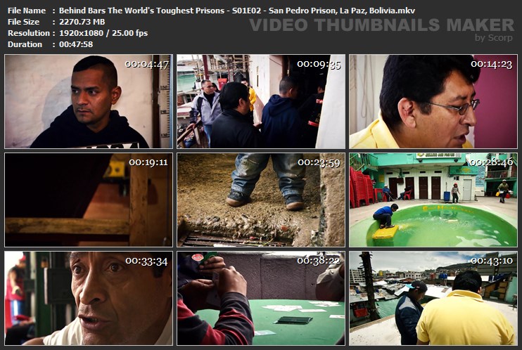 Behind Bars The World's Toughest Prisons - S01E02 - San Pedro Prison, La Paz, Bolivia.mkv