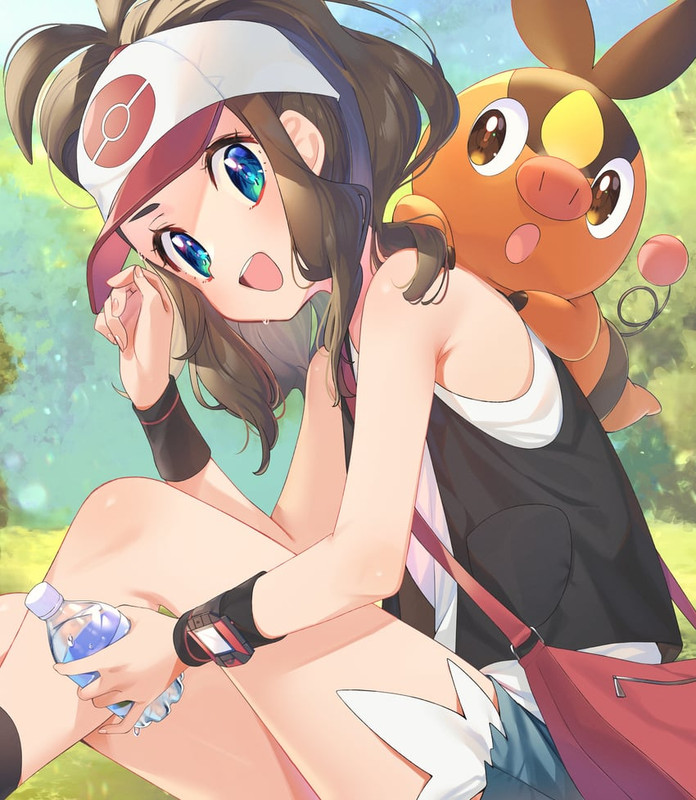 hilda-and-tepig-pokemon-and-2-more-drawn
