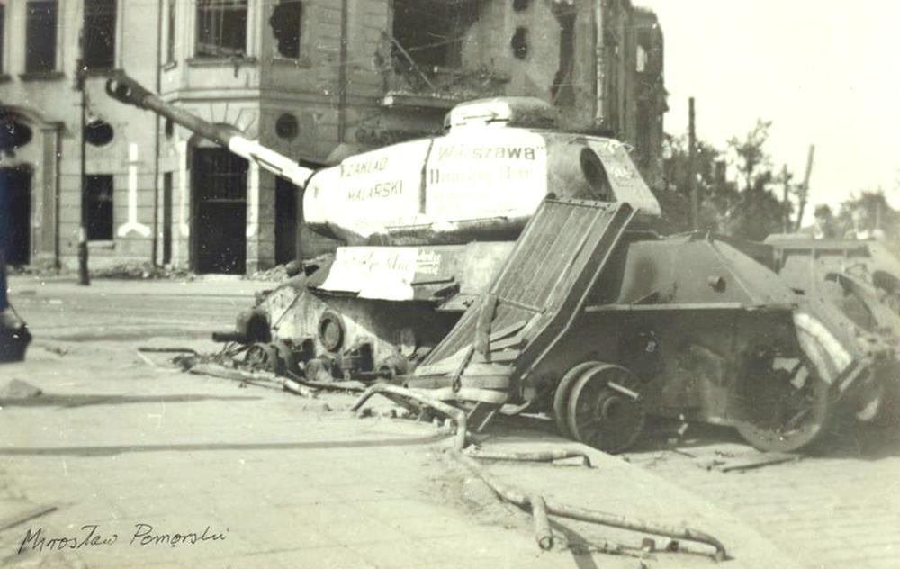 1945. Польша. ИС-2 в Познани. 4