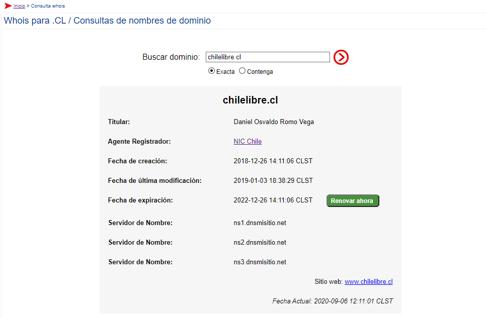 NIC Chile Libre