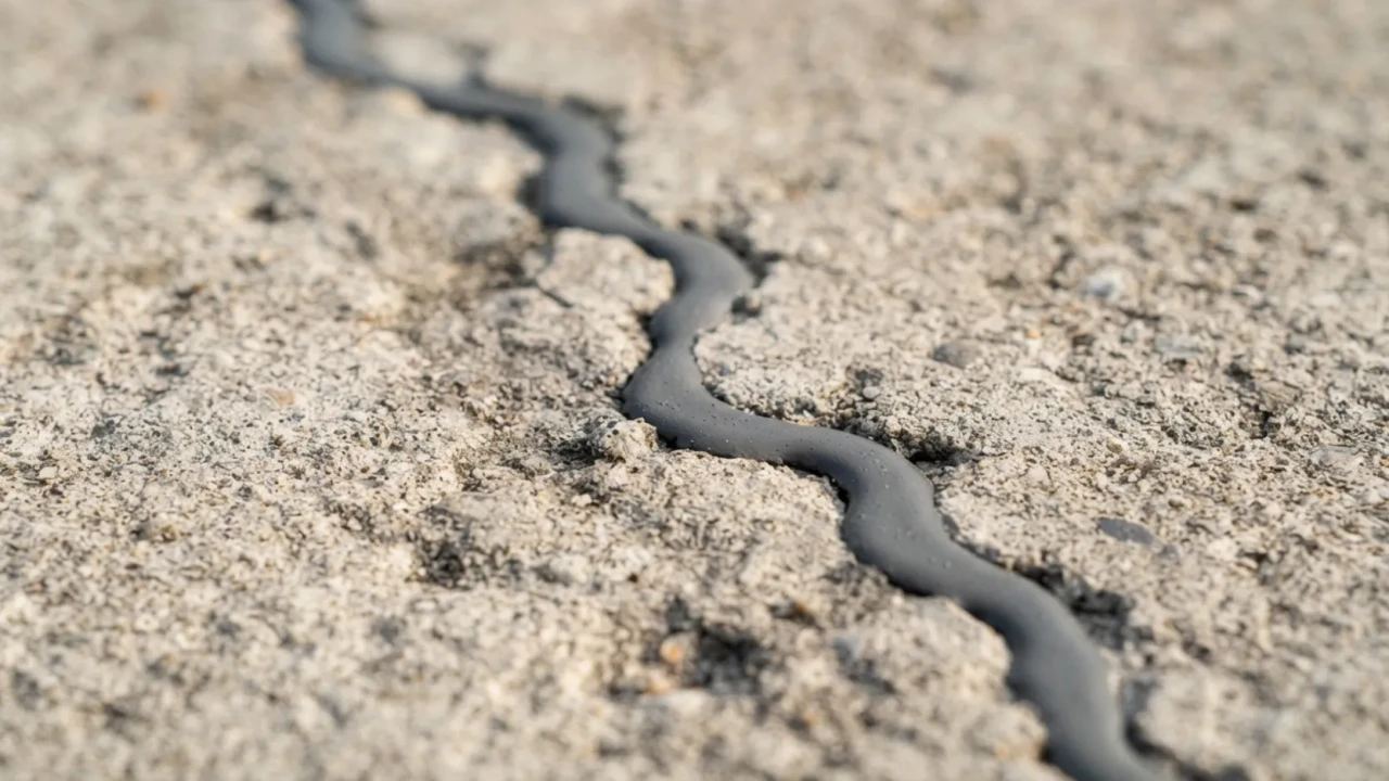 Concrete driveway crack repair San Antonio