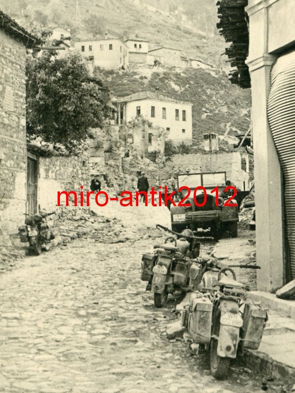 Foto, Wehrmacht, Krad, Motorrad, PKW, Kübelwagen