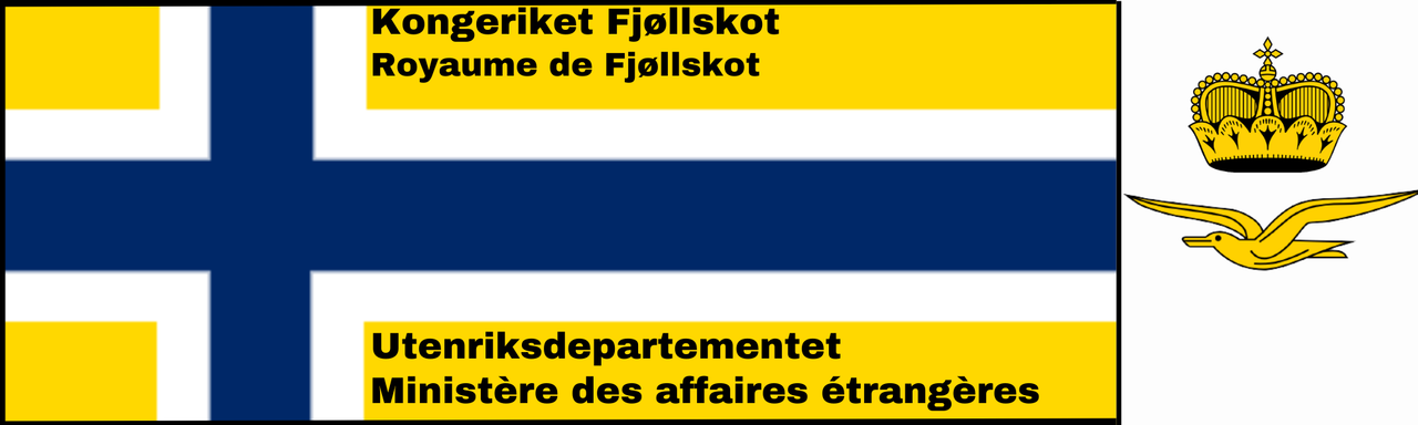 En-tête officiel du Royaume de Fjøllskot