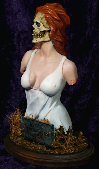 Night Evelyn Came Out of the Grave Bust Gillman Productions