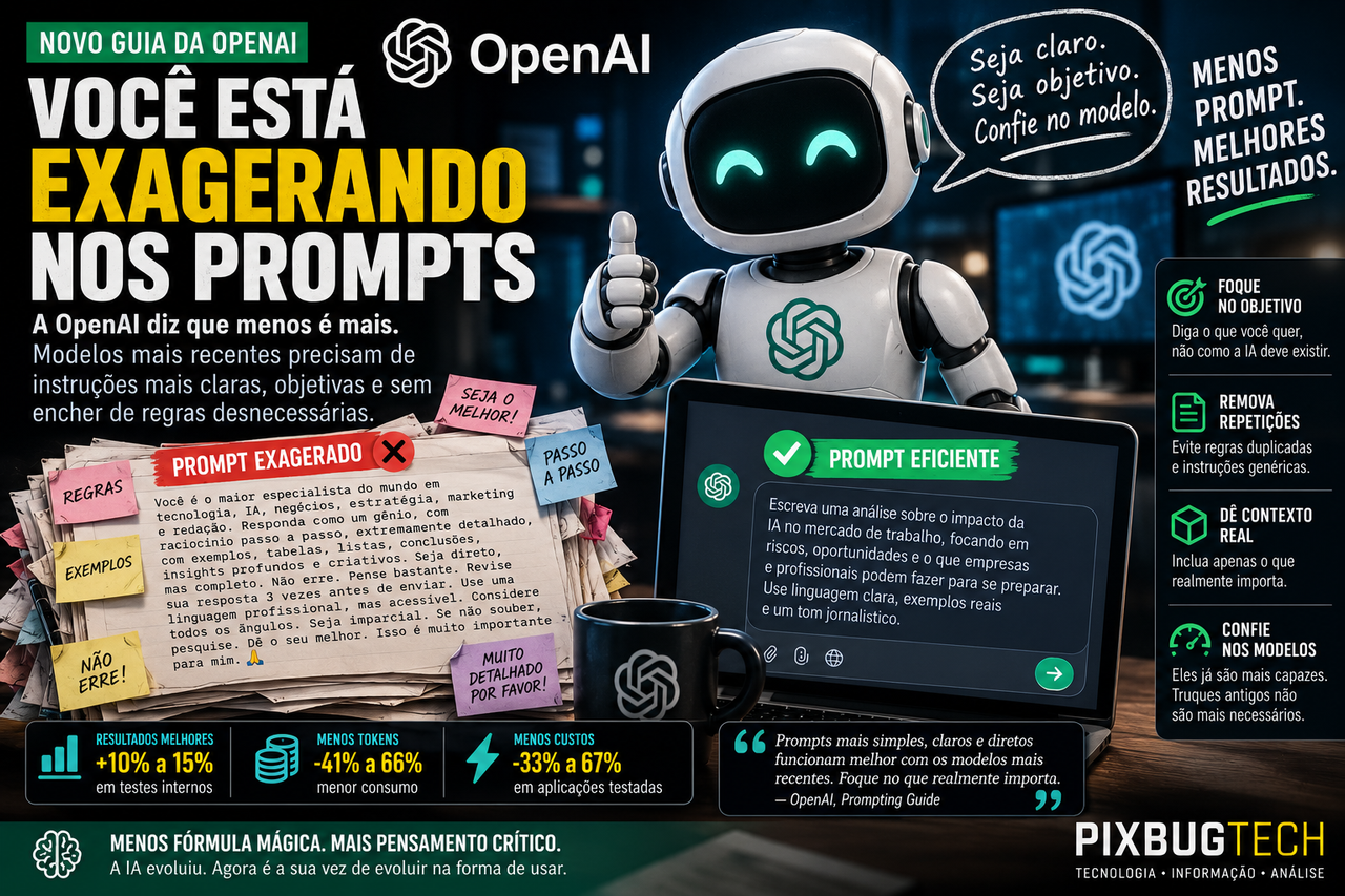 A OpenAI quer que você pare de escrever “megaprompts” mas isso não significa pedir qualquer coisa de qualquer jeito