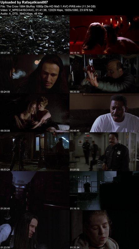 The Crow 1994 BluRay 1080p Dts-HD Ma5 1 AVC-PiR8 The Crow 1994 BluRay 1080p Dts-HD Ma5 1 AVC-PiR8