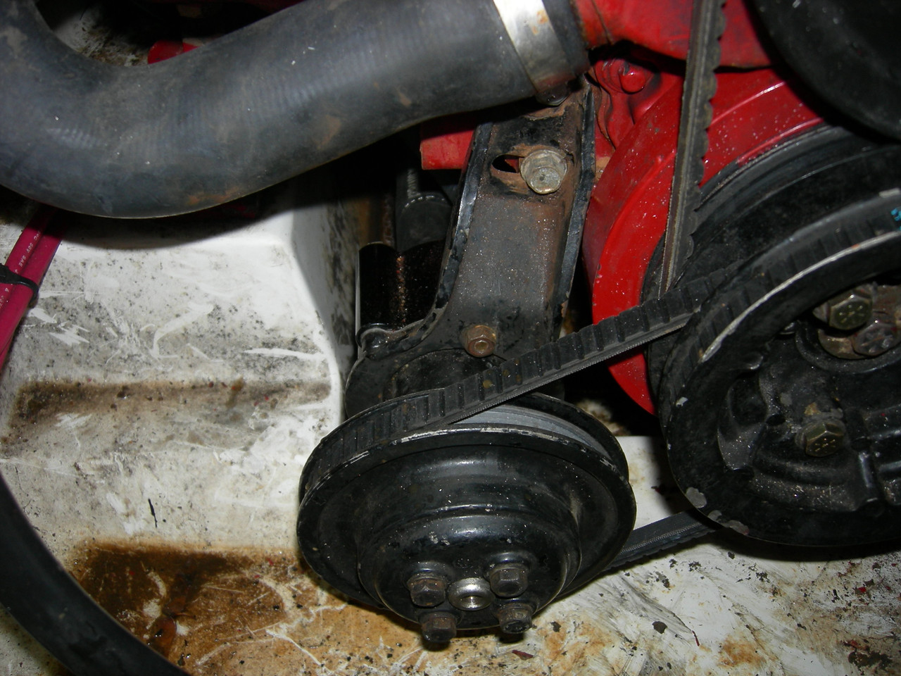 front merc bravo pump