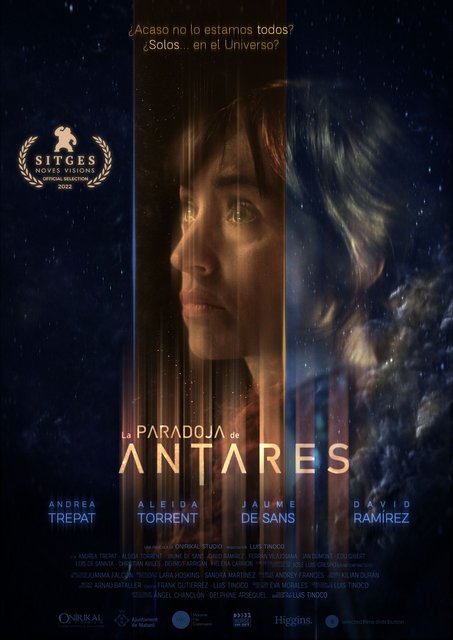 “LA PARADOJA DE ANTARES”, DE LUIS TINOCO, PARTICIPARÁ EN LA SECCIÓN NOVES VISIONS DEL FESTIVAL DE SITGES