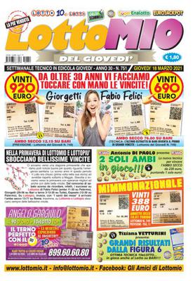 Lottomio del Giovedì N.751 - 18 Marzo 2021