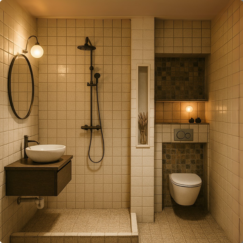 Voor renovatie