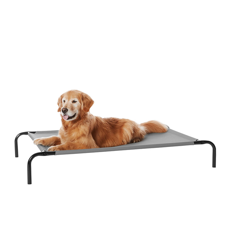Amazon Basics Cooling Breathable Elevated Dog Bed Large