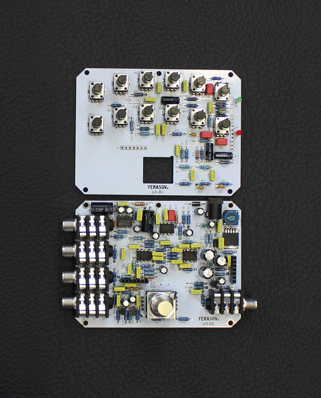 Фото плат FETube преампа