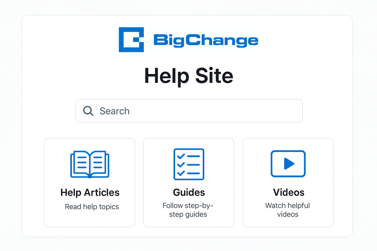 BigChange Help Site