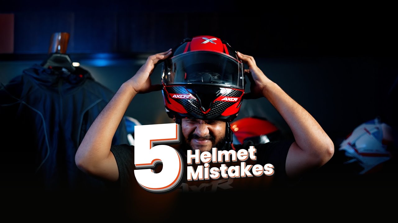 5 Helmet Mistakes
