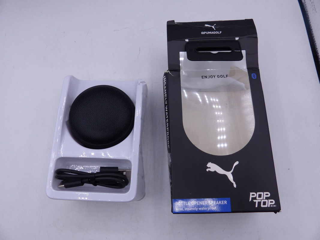 PUMA POP TOP BOTTLE OPENER SPEAKER BLACK