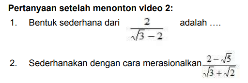 Soal nomor 2