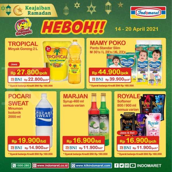 Katalog Promo Indomaret 16-18 April 2021 
