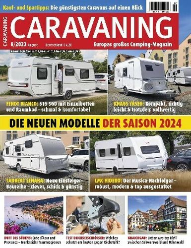 Cover: Caravaning Magazin No 08 August 2023
