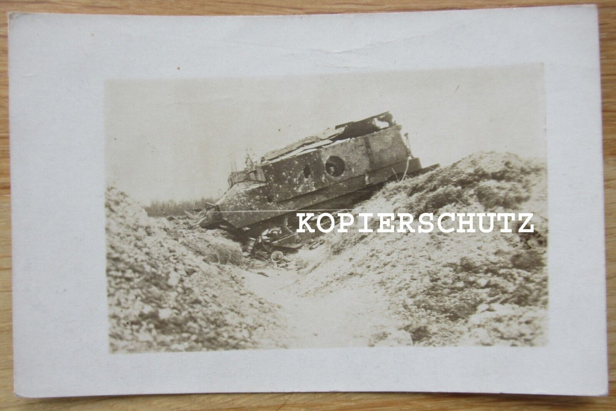 Foto alliierter Panzer - Tank - Panzerkampfwagen - 1.WK - (24)