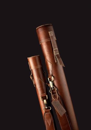leather rod tube