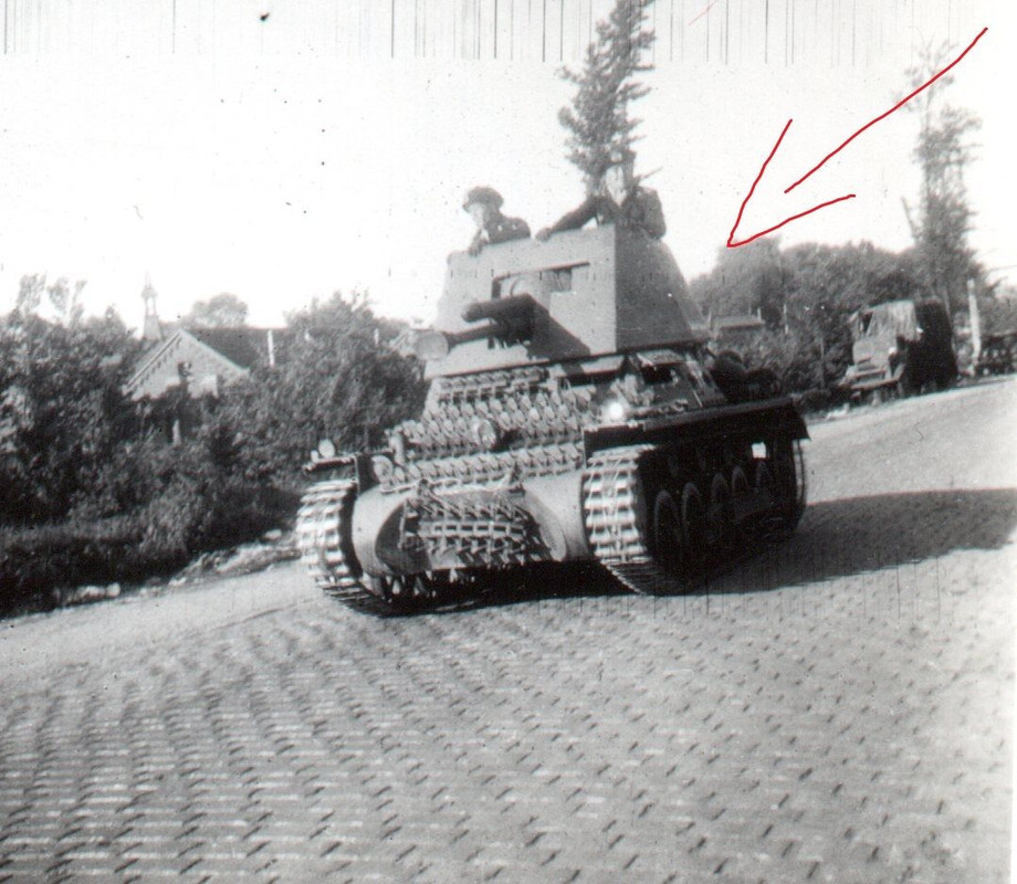 Foto Soldat Panzer Tank Panzerjäger SFL Pz.Jg. I