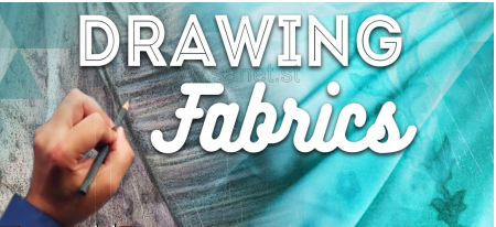 Drawing Fabrics With Colored Pencils - Patterns & Creases