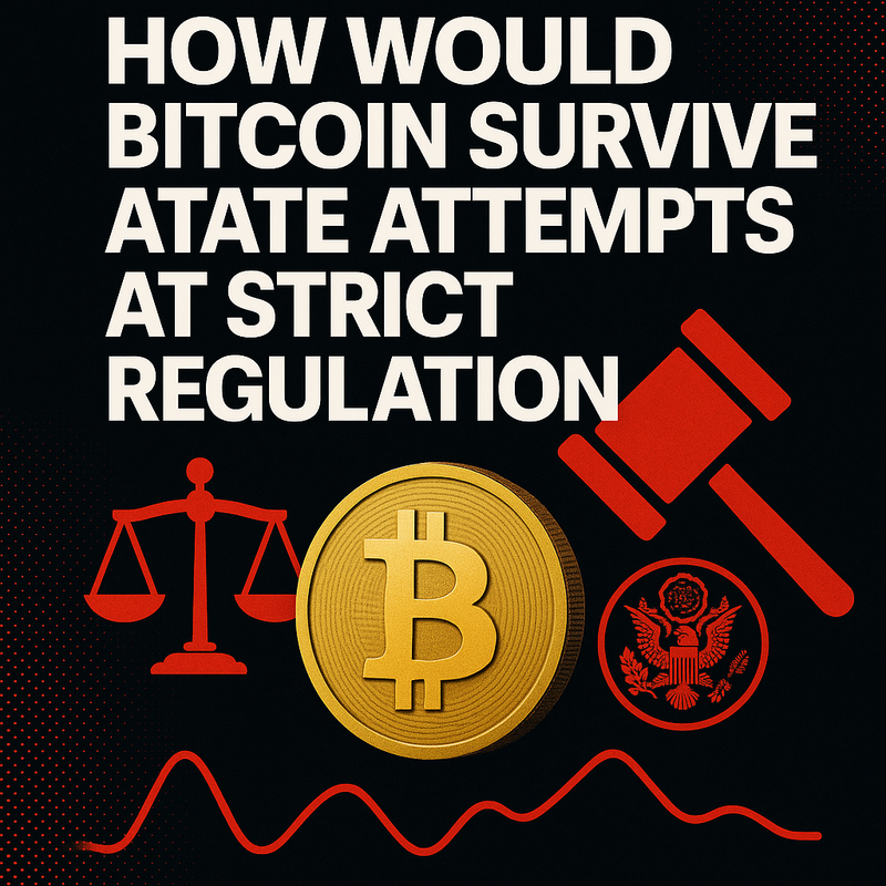How would Bitcoin survive state attempts at strict regulation