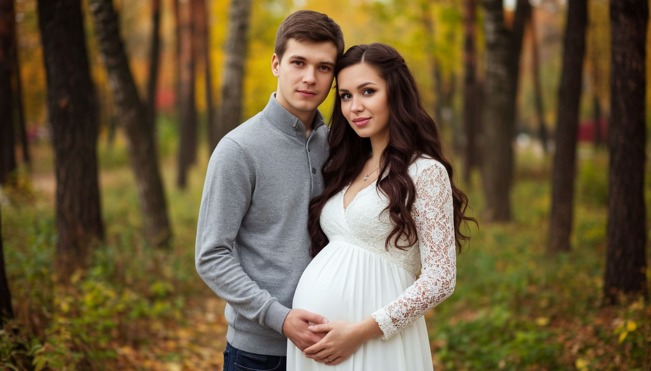 Фотосессии беременности семья