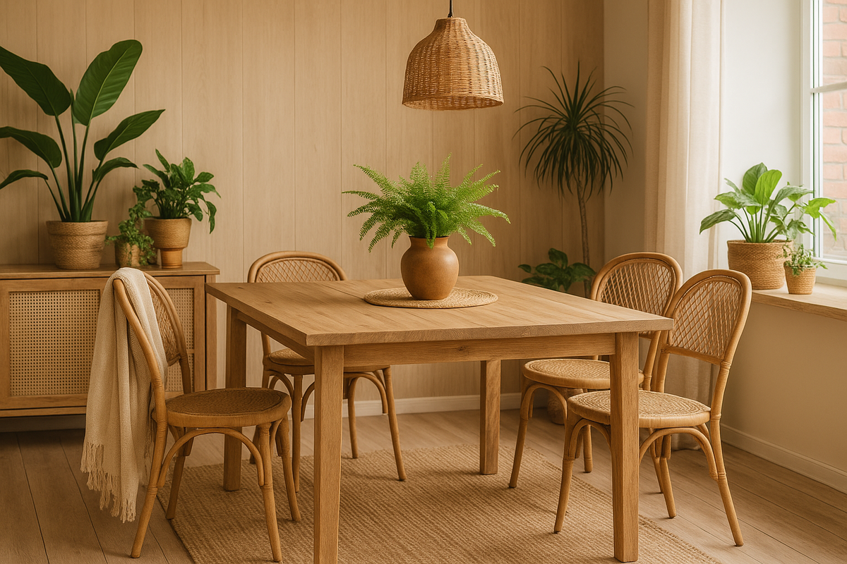 obedennaya-zona-v-eko-stile-s-naturalnymi-materialami-i-zelyonymi-rasteniyami