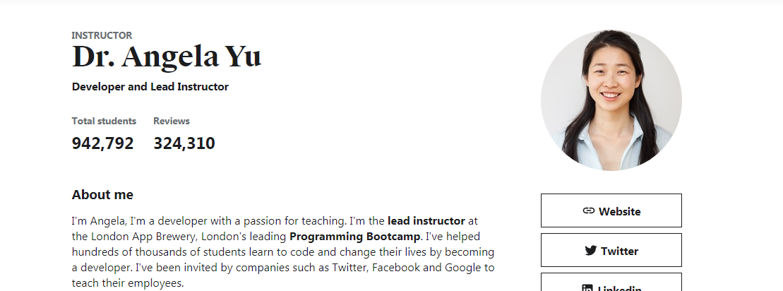 🔰 3 Udemy Courses PACK Dr. Angela Yu 🔰 | ElaKiri