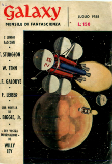 Galaxy mensile di fantascienza Luglio 1958