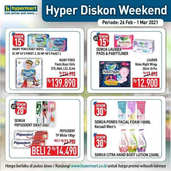 Katalog Promo Hypermart 26 Februari-1 Maret 2021