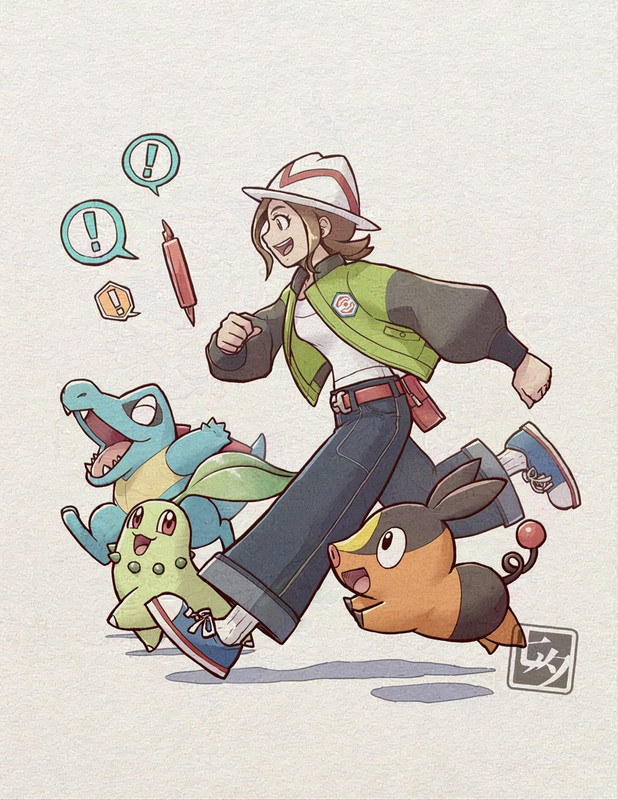 rotom-rotom-phone-chikorita-tepig-totodi